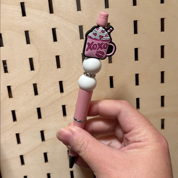 Handmade Other - Handcrafted xoxo mug beaded pen